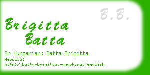 brigitta batta business card